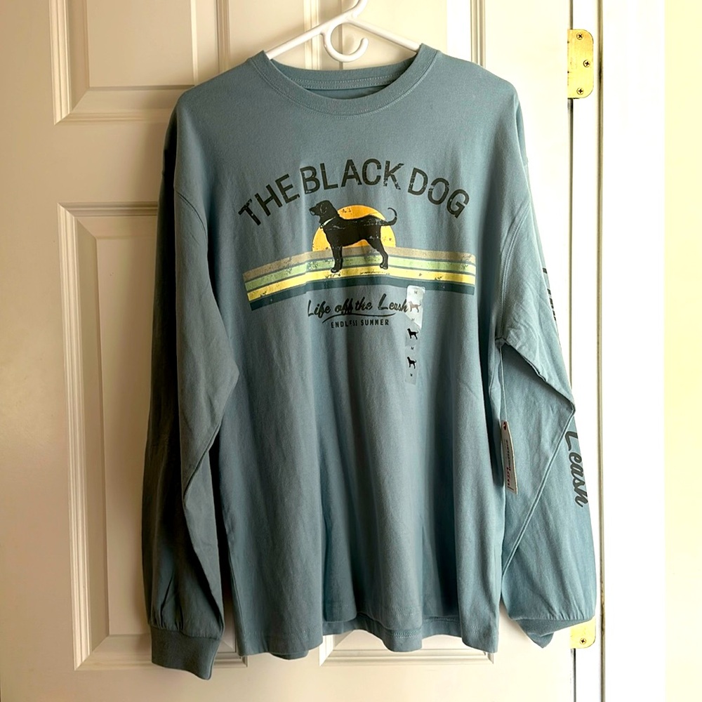 New Black Dog Tee - Adult Medium